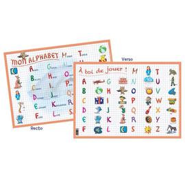 Permanent Mixte Sous Main Set Alphabet Table Educa Rakuten