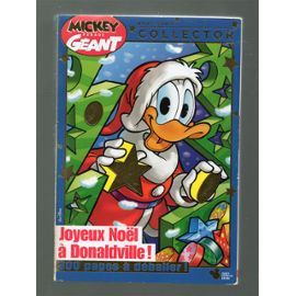 Mickey Parade Geant Hors Serie Collector N 5 Joyeux Noel A Donaldville Rakuten
