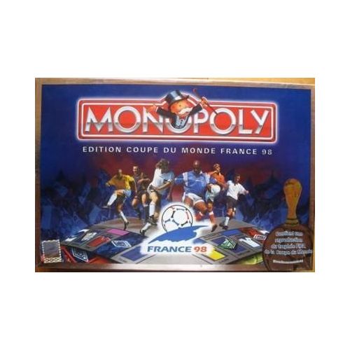 Monopoly édition Coupe Du Monde France 1998