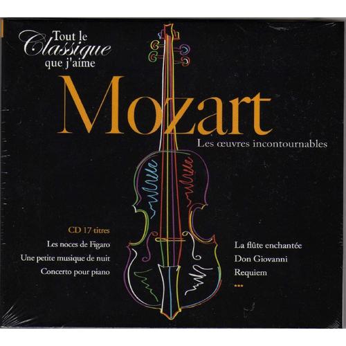 Mozart les oeuvres incontournables volume 1 Rakuten