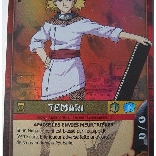 Naruto Temari NI60 Cartes De Jeux Rakuten