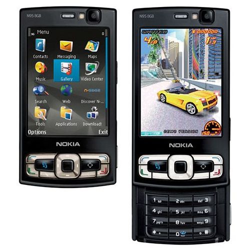 Nokia N95 8 Go Noir - Téléphones mobiles | Rakuten