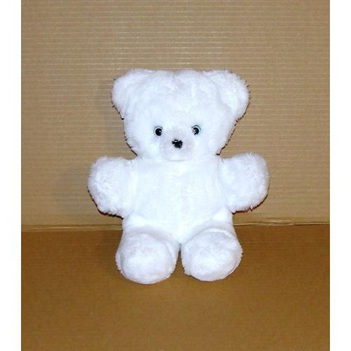 ours en peluche blanc