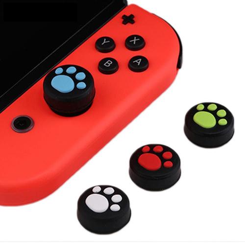 Paire De Protection Grip Silicone Patte our Joystick Nintendo Switch