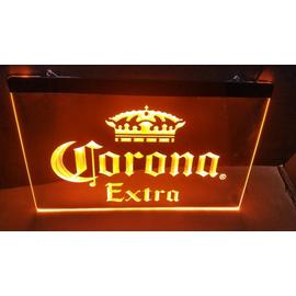 Lumineuse Cafe Led Bière Bar Extra Neon Pub Corona Panneau Lampe Enseigne 76Yfbgy