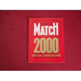 Paris Match Hors Serie N 00 00 Special Anniversaire Rakuten