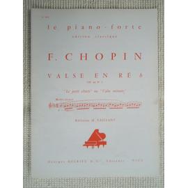 Partition Valse Le Petit Chien Op 64 Chopin Partition Piano