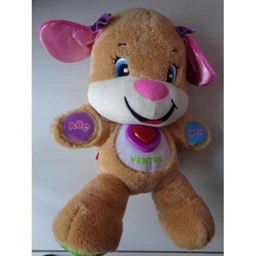 peluche fisher price chien