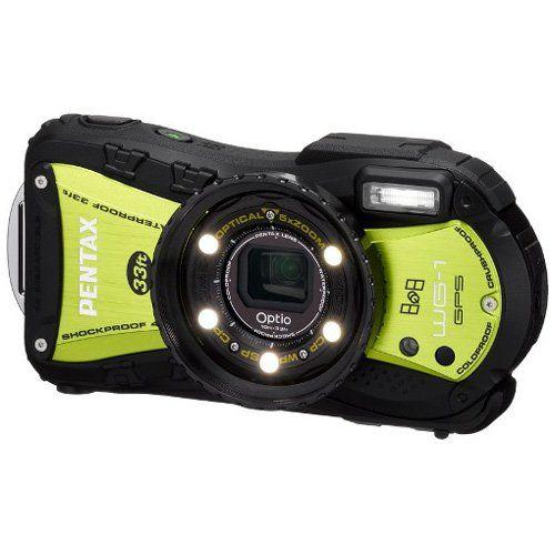 Pentax Appareil Photo Numerique Etanche Optio Wg 1gps Vert Gps