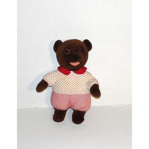 peluche petit ours brun jouet club