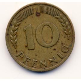Piece De 10 Pfennig 1949 Bank Deutscher Lander Variante J Rakuten