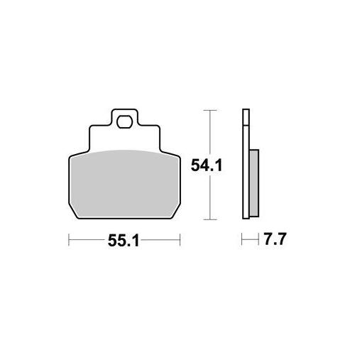 Verrouillage Support Pour Vespa PX Porte-bagages chrome PE Poutre Arrière
