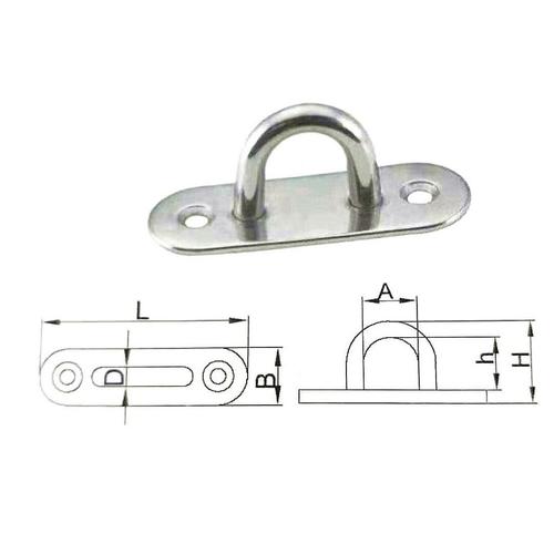 U-Arceau m8 x 100 mm ronds Arceau a2 Acier Inoxydable Inoxydable Rondelles mère