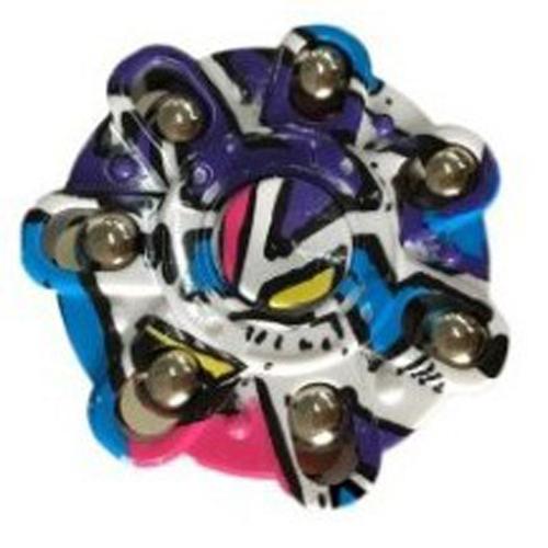 10x metal Rainbow Fidget doigt Spinners main Focus SPIN aluminium Stress Jouet uk