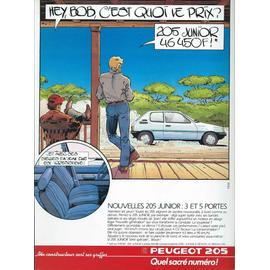 Publicite Papier Voiture Peugeot 5 Junior De 1987 Rakuten