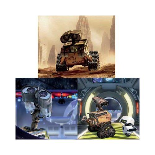 Puzzle 3 x 49 pièces - Disney Wall-E - puzzle | Rakuten