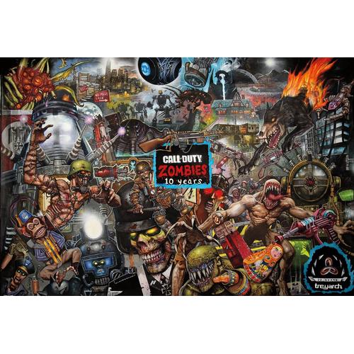 Puzzle Call of Duty Black Ops 4 Zombies 10 years Rakuten
