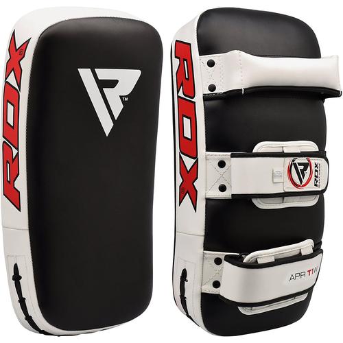 Rdx Pattes Dours Boxe Thai Bouclier Courbe Mma Entraînement De Frappe Cible Ce Est Vendu Comme Seul Item White - 