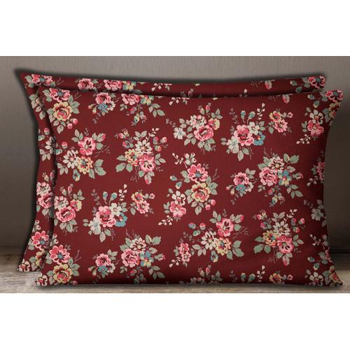 Imprimé fleuri Qualité Premium tissé coton 18 /"x 18/" coussin couverture pour canapé lit