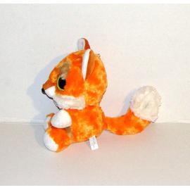 peluche renard gros yeux