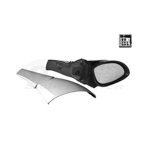 CALANDRE AVANT NOIR MAT POUR BMW SERIE 7 E65 E66 PHASE 1 DE 09//2001 A 02//2005