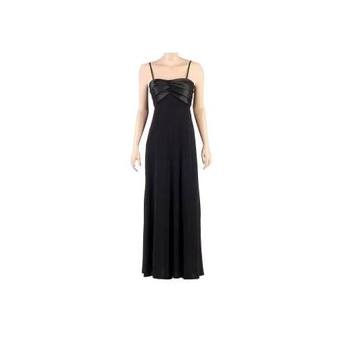 Ou Chic T Satin Bretelles Noir Bustier De Fourreau Soiree Plis Sans 4042 Coktail Noire Robe Longue Camaïeu Tenue Avec Ceremonie Du Fines Elegant SqpUVGzM