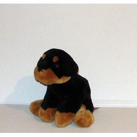 peluche chien rottweiler