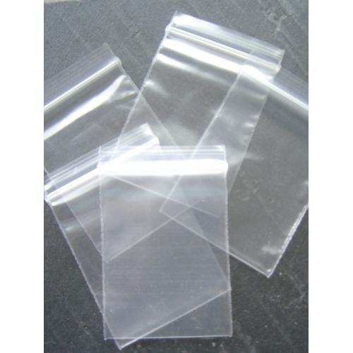SACHETS PLASTIQUE (X20) TRANSPARENTS FERMETURE ZIP 6X4CM Rakuten