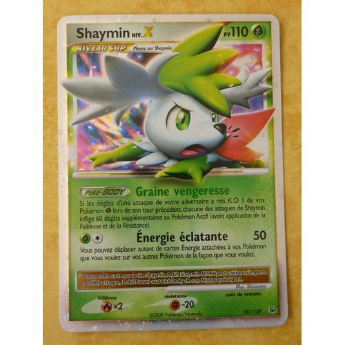 Pokemon Einzelkarten Sammeln Seltenes Carte Pokemon Ultra Rare Shaymin Niv X 127 127 Neuve Evergreencelebrations Lk