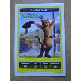 Shrek Le Chat Potte N 17 Carte Carrefour Dreamworks Rakuten