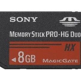 Sony Mshx8a Carte Memoire Flash 8 Go Memory Stick Pro Hg Duo