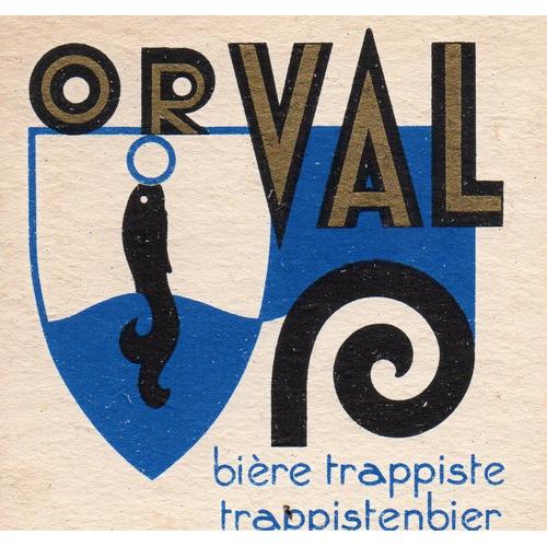 Sous Bock De Biere Orval Biere Trappiste Angle Droit