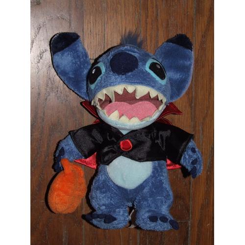 Se Connecter A Disney Plus Sur Orange STITCH DOUDOU DISNEY BLEU AVEC CITROUILLE ORANGE HALLOWEEN PELUCHE DE