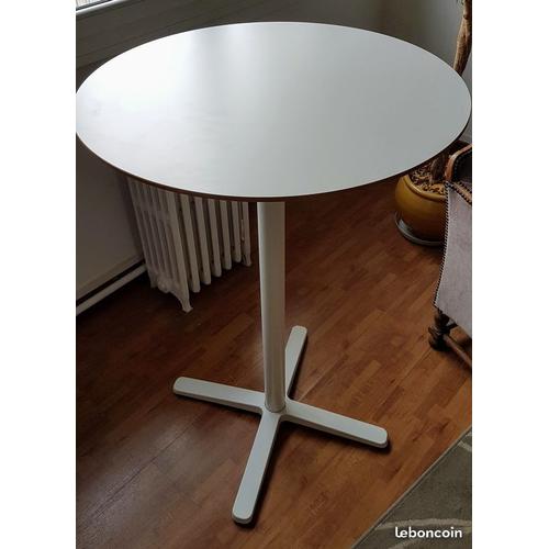 Table De Bar Ronde Haute Ikea Billsta état Neuf