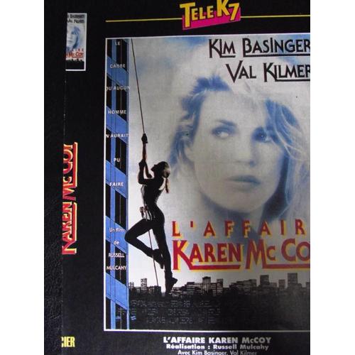 L Affaire Karen Mccoy TELEK7 jaquette du film.L'Affaire Karen Mc Coy. Réalisation.russel