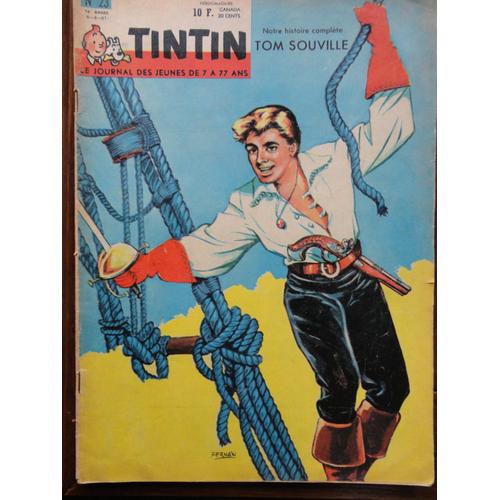 Le Journal De Tintin De 7 A 77 Ans Tintin le journal des jeunes de 7 à 77 ans, 1961 no 23 | Rakuten
