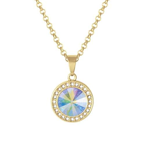 Trinity Boucle de ceinture Bling une oreille assortis-bride-Turquoise-Cristaux