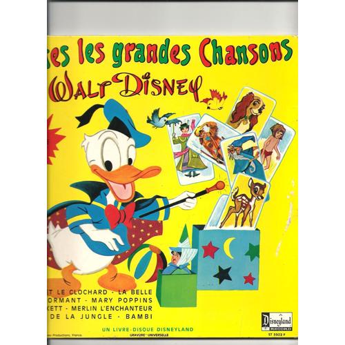 Toutes les grandes chansons de walt disney volume 2 Rakuten