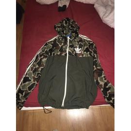 veste zippée adidas homme