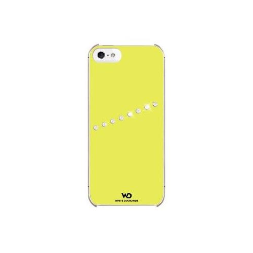 White Diamonds Coque De Protection Sash Pour Apple Iphone 55s Jaune Fluo