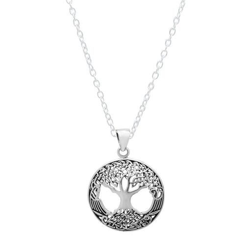 Platine Sterling Silver Mother of Pearl Hamsa Main de Dieu Halo Collier Cadeau