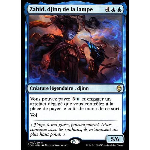 Djinn Of The Lamp Zahid Mtg Magic Dom Djinn De La Lampe Zahid French Vf Vieted Org Vn